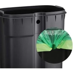 Songmics Kitchen Rubbish Bin, Pedal Trash Can 30L, With Plastic Inner Bucket, Hinged Lid, Soft Closure, Odour Proof And Hygienic, Smoky Grey LTB03GS 7 Songmics Kitchen Rubbish Bin, Pedal Trash Can 30L, With Plastic Inner Bucket, Hinged Lid, Soft Closure, Odour Proof And Hygienic, Smoky Grey LTB03GS -Vonshef shop 11645740 3