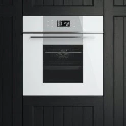 Innocenti ART28768 Bliss 60cm Linear Pro White Touch Control Oven -Vonshef shop 13327650 2