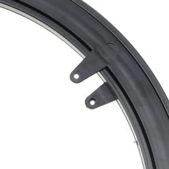 PrimeMatik - Manual Rotating Base Display 45 Cm Black And 30 Kg Load Lazy Susan -Vonshef shop 16115566 3