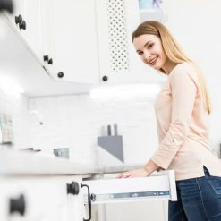 Relaxdays Extendable Cutlery Tray, Var. Width, 5-7 Compartments, Bamboo Organiser, HWD: 5x48x46cm, White 9 Relaxdays Extendable Cutlery Tray, Var. Width, 5-7 Compartments, Bamboo Organiser, HWD: 5x48x46cm, White -Vonshef shop 16119175 5