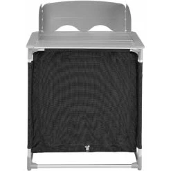 Tectake Camping Kitchen 76x53.5x107cm - Camping Kitchen Unit, Camping Kitchen Stand, Camping Cooking Table - Black -Vonshef shop 16213399 3