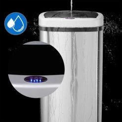 Deuba Silver Square Sensor Bin 50 Litre – Waste Bin Bin Waste Bin 8 Deuba Silver Square Sensor Bin 50 Litre – Waste Bin Bin Waste Bin -Vonshef shop 17462050 4