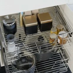 Casaria Retrofit Drawers For Kitchen Cabinets 30, 40, 50 Or 60 Cm Cabinet Width 40cm Wide Cabinets -Vonshef shop 17462936 5