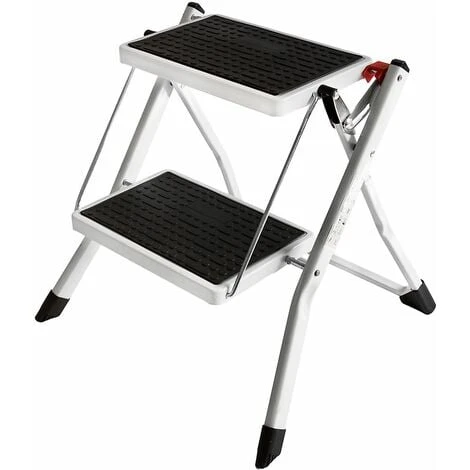 Home Discount 2 Step Stool With Anti-Slip Mat Iron Frame Home DIY Ladder 1 Home Discount 2 Step Stool With Anti-Slip Mat Iron Frame Home DIY Ladder