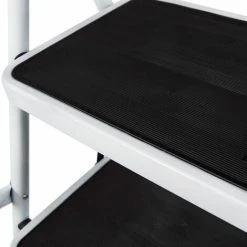 Home Discount 3 Step Ladder With Handrail & Anti-Slip Mat Iron Frame Home DIY Stool 9 Home Discount 3 Step Ladder With Handrail & Anti-Slip Mat Iron Frame Home DIY Stool -Vonshef shop 18014036 5