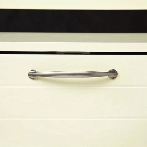 ELEGANT BRANDS Minack Wooden Bread Bin In Buttermilk // Freestanding Worktop Storage Box With Shelf 4 ELEGANT BRANDS Minack Wooden Bread Bin In Buttermilk // Freestanding Worktop Storage Box With Shelf - Image 4