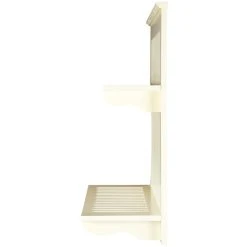 ELEGANT BRANDS Aston Wooden Kitchen Plate Rack In Buttermilk // Wall-mounted Storage With Solid Top Shelf Above And Hooks Below 7 ELEGANT BRANDS Aston Wooden Kitchen Plate Rack In Buttermilk // Wall-mounted Storage With Solid Top Shelf Above And Hooks Below -Vonshef shop 18248096 3