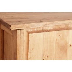 BISCOTTINI Country-style Solid Lime Wood, Antural Finish W68xDP25xH130 Cm Sized Display Case. Made In Italy 9 BISCOTTINI Country-style Solid Lime Wood, Antural Finish W68xDP25xH130 Cm Sized Display Case. Made In Italy -Vonshef shop 19299883 5