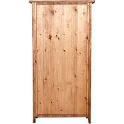 BISCOTTINI Country-style Solid Lime Wood Natural Finish W68xDP25xH130 Cm Sized Display Case Cabinet. Made In Italy 7 BISCOTTINI Country-style Solid Lime Wood Natural Finish W68xDP25xH130 Cm Sized Display Case Cabinet. Made In Italy -Vonshef shop 19299886 3