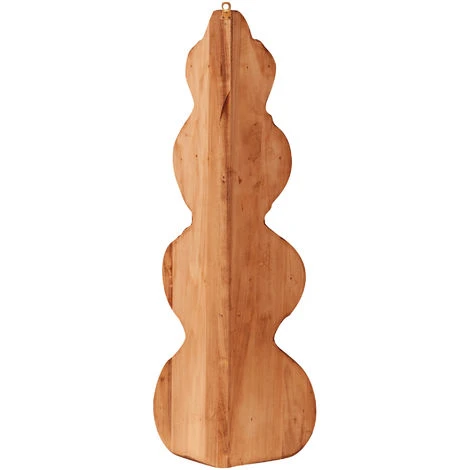 BISCOTTINI Solid Lime Wood Natural Finish W22xDP22xH90 Cm Made In Italy Sized Angled Shelf. 3 BISCOTTINI Solid Lime Wood Natural Finish W22xDP22xH90 Cm Made In Italy Sized Angled Shelf. - Image 3