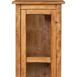 BISCOTTINI Country-style Solid Lime Wood, Natural Finish Sized Display Case. Made In Italy -Vonshef shop 19313580 5