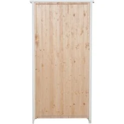 BISCOTTINI Country-style Solid Lime Wood Antiqued White Finish Showcase W68xDP25xH130 Cm Sized Display Case. Made In Italy 7 BISCOTTINI Country-style Solid Lime Wood Antiqued White Finish Showcase W68xDP25xH130 Cm Sized Display Case. Made In Italy -Vonshef shop 19869058 3