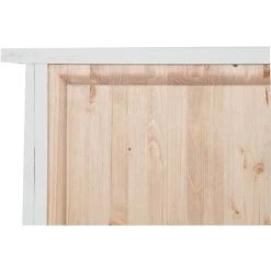 BISCOTTINI Country-style Solid Lime Wood Antiqued White Finish Showcase W68xDP25xH130 Cm Sized Display Case. Made In Italy 8 BISCOTTINI Country-style Solid Lime Wood Antiqued White Finish Showcase W68xDP25xH130 Cm Sized Display Case. Made In Italy -Vonshef shop 19869058 4