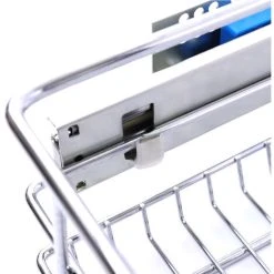 Livingandhome Pull Out Wire Basket Kitchen Cabinet Larder Organizer Cupboard Drawer, 50CM -Vonshef shop 23562381 5