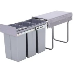 Livingandhome 30L Pull Out Recycling Waste Bin -Vonshef shop 26606184 4