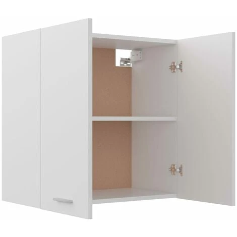 Hanging Cabinet White 60x31x60 Cm Engineered Wood VidaXL 5 Hanging Cabinet White 60x31x60 Cm Engineered Wood VidaXL - Image 5
