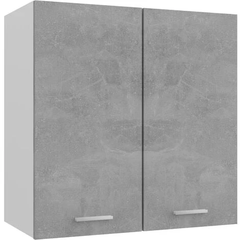 Hanging Cabinet Concrete Grey 60x31x60 Cm Engineered Wood VidaXL 1 Hanging Cabinet Concrete Grey 60x31x60 Cm Engineered Wood VidaXL