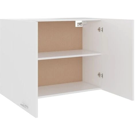 Hanging Cabinet White 80x31x60 Cm Engineered Wood VidaXL 5 Hanging Cabinet White 80x31x60 Cm Engineered Wood VidaXL - Image 5
