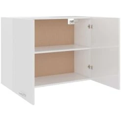Hanging Cabinet High Gloss White 80x31x60 Cm Engineered Wood VidaXL 9 Hanging Cabinet High Gloss White 80x31x60 Cm Engineered Wood VidaXL -Vonshef shop 29112892 5