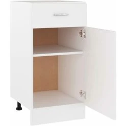 Drawer Bottom Cabinet White 40x46x81.5 Cm Engineered Wood VidaXL 9 Drawer Bottom Cabinet White 40x46x81.5 Cm Engineered Wood VidaXL -Vonshef shop 29412332 5