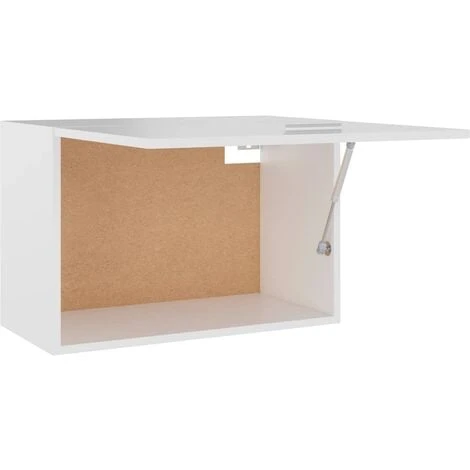 Hanging Cabinet White 60x31x40 Cm Engineered Wood VidaXL 5 Hanging Cabinet White 60x31x40 Cm Engineered Wood VidaXL - Image 5