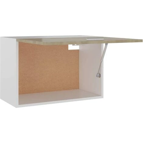 Hanging Cabinet Sonoma Oak 60x31x40 Cm Engineered Wood VidaXL 5 Hanging Cabinet Sonoma Oak 60x31x40 Cm Engineered Wood VidaXL - Image 5