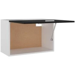 Hanging Cabinet Black 60x31x40 Cm Engineered Wood VidaXL -Vonshef shop 30336099 5