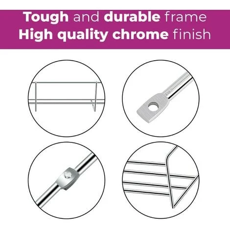 NEO DIRECT Neo 5 Tier Spice Rack For Kitchen Door Cupboard Or Wall 4 NEO DIRECT Neo 5 Tier Spice Rack For Kitchen Door Cupboard Or Wall - Image 4