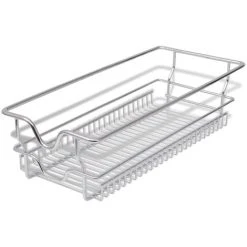 Pull-Out Wire Baskets 2 Pcs Silver 300 Mm VidaXL 8 Pull-Out Wire Baskets 2 Pcs Silver 300 Mm VidaXL -Vonshef shop 3507337 4