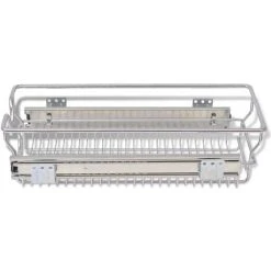 Pull-Out Wire Baskets 2 Pcs Silver 300 Mm VidaXL 9 Pull-Out Wire Baskets 2 Pcs Silver 300 Mm VidaXL -Vonshef shop 3507337 5