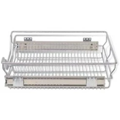 Pull-Out Wire Baskets 2 Pcs Silver 500 Mm VidaXL 9 Pull-Out Wire Baskets 2 Pcs Silver 500 Mm VidaXL -Vonshef shop 3507339 5