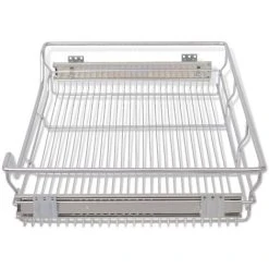 Pull-Out Wire Baskets 2 Pcs Silver 800 Mm VidaXL 9 Pull-Out Wire Baskets 2 Pcs Silver 800 Mm VidaXL -Vonshef shop 3507341 5