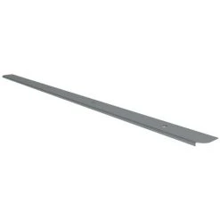 RAW Kitchen Worktop End Cap Matt Silver 30mm X 630mm