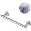 Devenirriche Hand Towel Rack Bathroom Kitchen Towel Rack Flat Cloth Hanger Drill 304 Stainless Steel RUSTPROOF Brushed Wall Rack