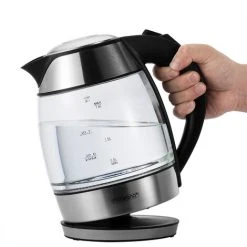 Deuba Electric Light Up Blue LED Illuminating Glass Kettle Cordless 1.8L BPA Free 7 Deuba Electric Light Up Blue LED Illuminating Glass Kettle Cordless 1.8L BPA Free -Vonshef shop 36812129 3