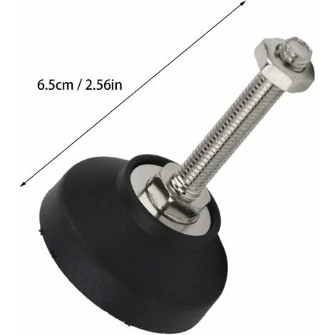SOEKAVIA Adjustable Feet Levelers Adjustable Leveling Furniture Guard Adjusting Screws M8 Adjustable Cabinet Laying Leveling Feet Leveling Screw-on Foot For Furniture Feet And Machines Capacity 8 Pieces SOEKAV 5 SOEKAVIA Adjustable Feet Levelers Adjustable Leveling Furniture Guard Adjusting Screws M8 Adjustable Cabinet Laying Leveling Feet Leveling Screw-on Foot For Furniture Feet And Machines Capacity 8 Pieces SOEKAV - Image 5