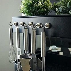 LITZEE Magnetic Hooks, Magnet Hooks, Powerful Neodymium Magnet,Haftkraft Magnet Hooks 36KG,Best Magnet Hooks For Indoor Outdoor Use Kitchen Garage Lockers (8pc) 8 LITZEE Magnetic Hooks, Magnet Hooks, Powerful Neodymium Magnet,Haftkraft Magnet Hooks 36KG,Best Magnet Hooks For Indoor Outdoor Use Kitchen Garage Lockers (8pc) -Vonshef shop 42518996 4