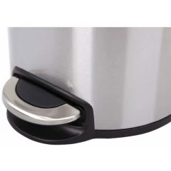 Pedal Bin Maggey 30 L Matte Silver EKO -Vonshef shop 43248108 3