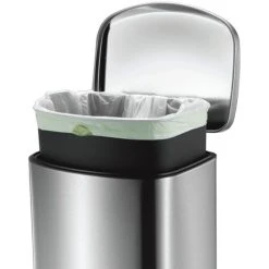 Pedal Bin Della 35 L Matte Silver EKO -Vonshef shop 43272765 3