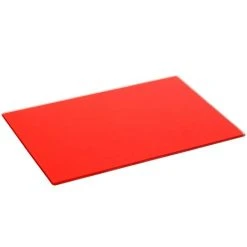 Harbour Housewares Glass Kitchen Chopping Board - 30 X 20cm - Red -Vonshef shop 45889134 4