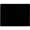 Harbour Housewares Glass Kitchen Chopping Board - 40 X 30cm - Black