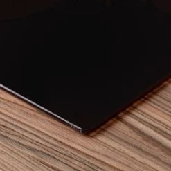 Harbour Housewares Glass Kitchen Chopping Board - 40 X 30cm - Black 6 Harbour Housewares Glass Kitchen Chopping Board - 40 X 30cm - Black -Vonshef shop 45891139 3