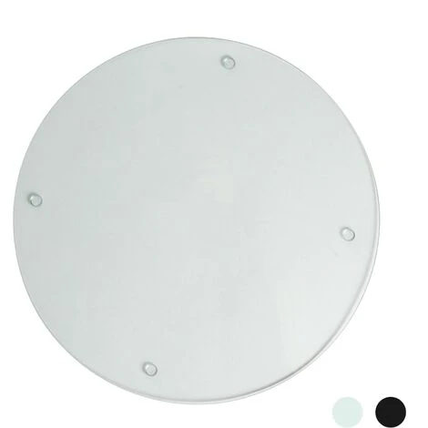 Harbour Housewares Round Glass Kitchen Chopping Board - 30cm - Clear 1 Harbour Housewares Round Glass Kitchen Chopping Board - 30cm - Clear