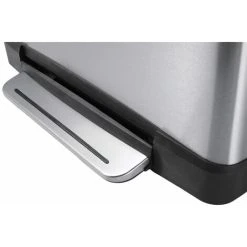 Step Bin E-Cube 28 L+18 L Silver EKO 8 Step Bin E-Cube 28 L+18 L Silver EKO -Vonshef shop 46153356 4