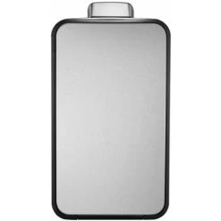 Pedal Bin Ecoslim 2x20 L Matte Silver EKO -Vonshef shop 49304470 4