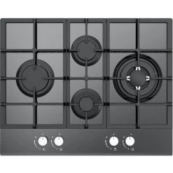 Innocenti ART28968 Gunmetal Gas On Glass Hob