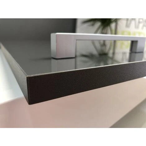 IMPACT FURNITURE 900 Kitchen Corner Base Unit Cabinet Cupboard L Shape Grey Gloss 90 X 90 Cm Luxe 5 IMPACT FURNITURE 900 Kitchen Corner Base Unit Cabinet Cupboard L Shape Grey Gloss 90 X 90 Cm Luxe - Image 5