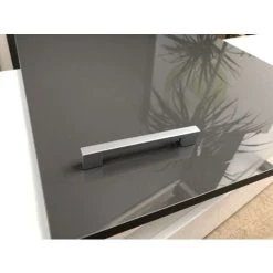 IMPACT FURNITURE 400 Kitchen Unit Base Cabinet 40 Cupboard Grey Gloss Soft Close Door Drawer Luxe -Vonshef shop 50150212 5