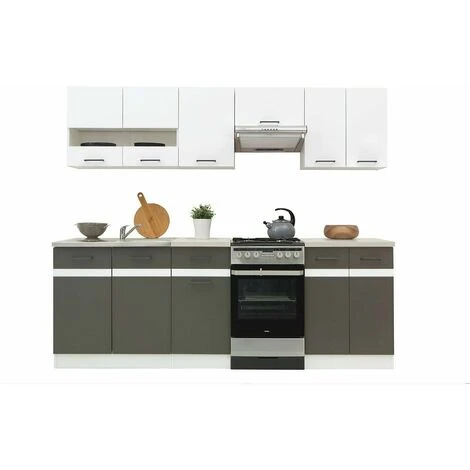 IMPACT FURNITURE 600 White Kitchen Corner Cabinet Wall Unit Cupboard 60cm Low Gloss Matt Junona 5 IMPACT FURNITURE 600 White Kitchen Corner Cabinet Wall Unit Cupboard 60cm Low Gloss Matt Junona - Image 5