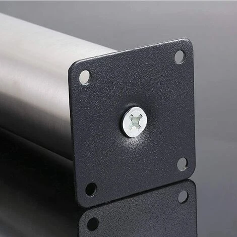 Langray 4 Adjustable Legs 150mm Height Thicken Cabinet Legs Table Legs Furniture Legs, Brushed Stainless Steel, Adjustable Height 0-15mm Come With Stainless Steel Screws 4 Langray 4 Adjustable Legs 150mm Height Thicken Cabinet Legs Table Legs Furniture Legs, Brushed Stainless Steel, Adjustable Height 0-15mm Come With Stainless Steel Screws - Image 4